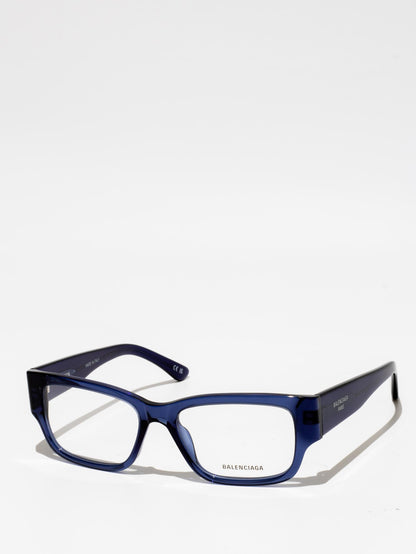 BALENCIAGA | BB0371O 003 | RECTANGLE EYEGLASSES | BLUE