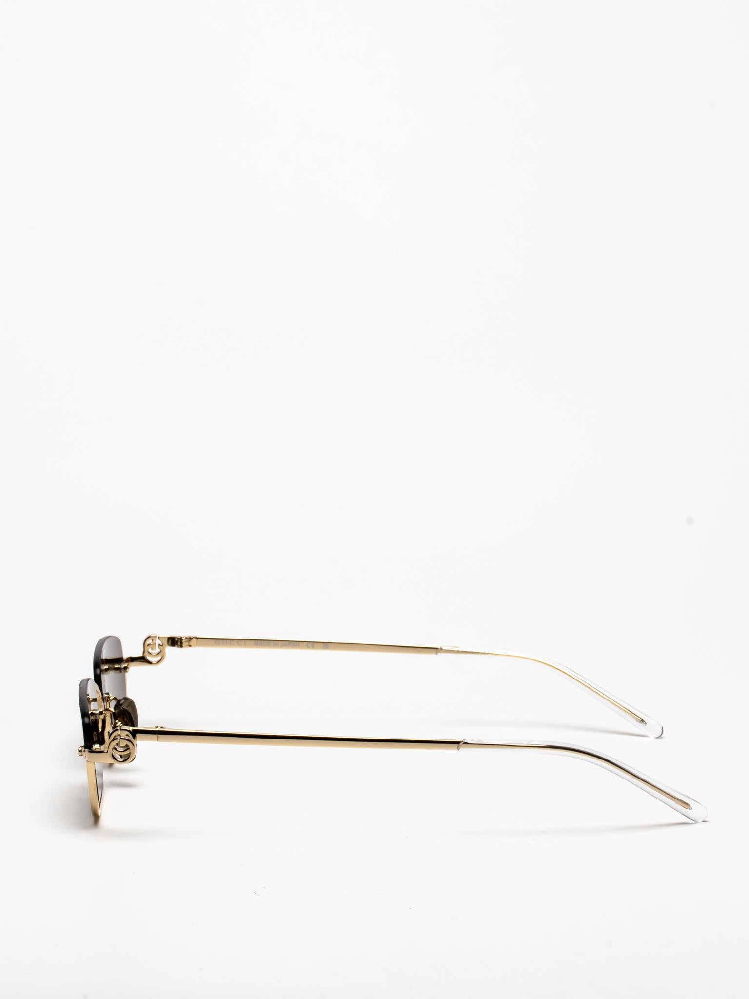 GUCCI | GG1278S 001 | RECTANGULAR FRAME SUNGLASSES