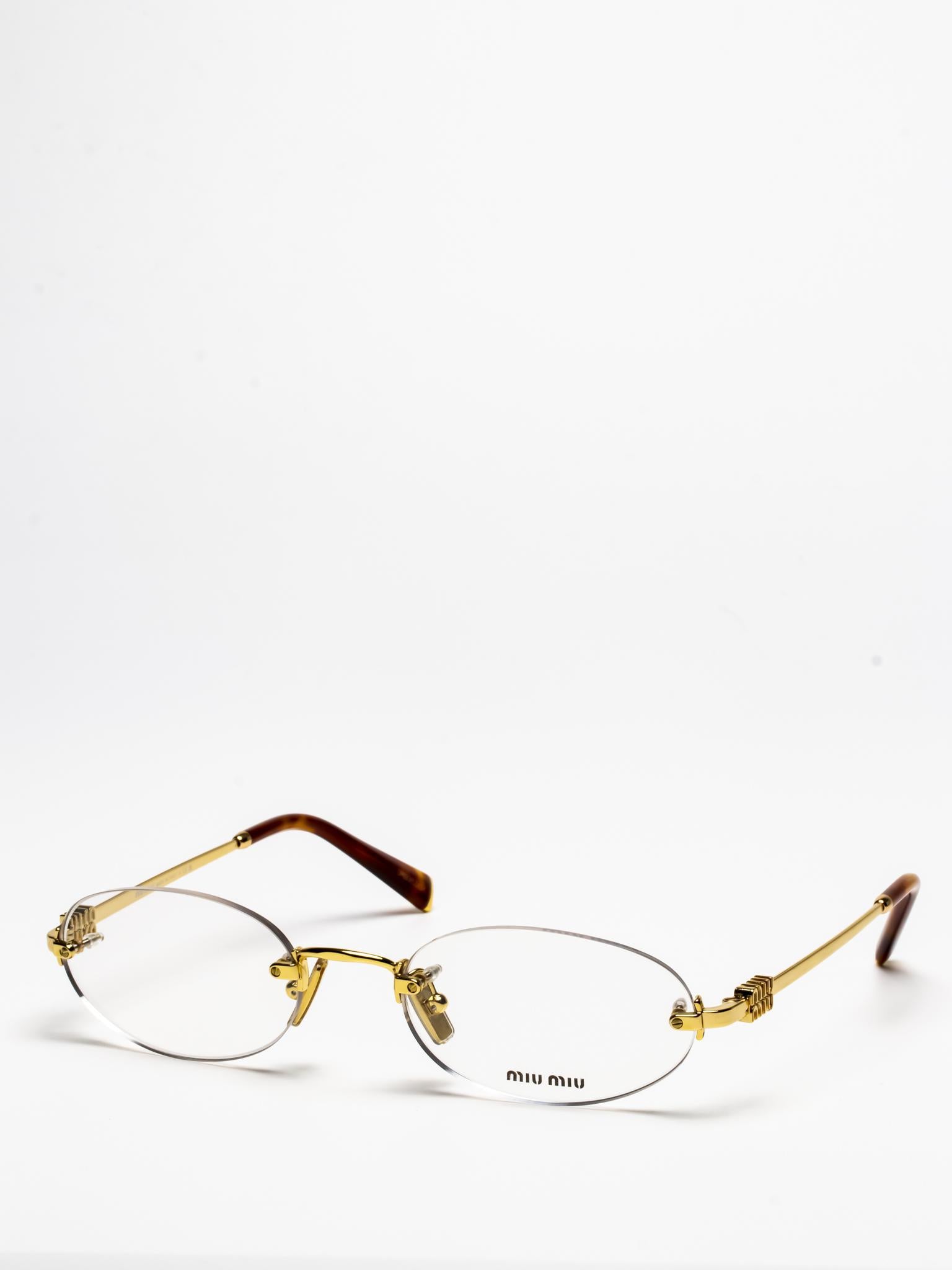 SMUA54 ZVN-80O | OVAL RIMLESS EYEGLASSES