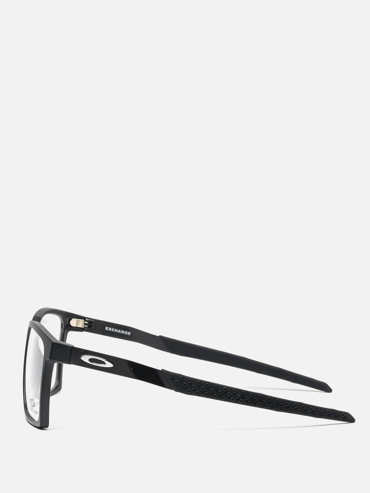 EXCHANGE MATTE BLACK SQUARE EYEGLASSES