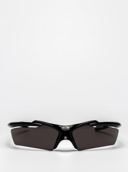 BALENCIAGA | TURBO D-FRAME SUNGLASSES | BLACK | BB0420S 001