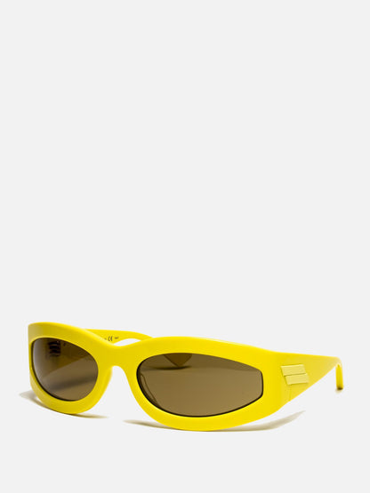 BV1089S 004 OVAL SUNGLASSES