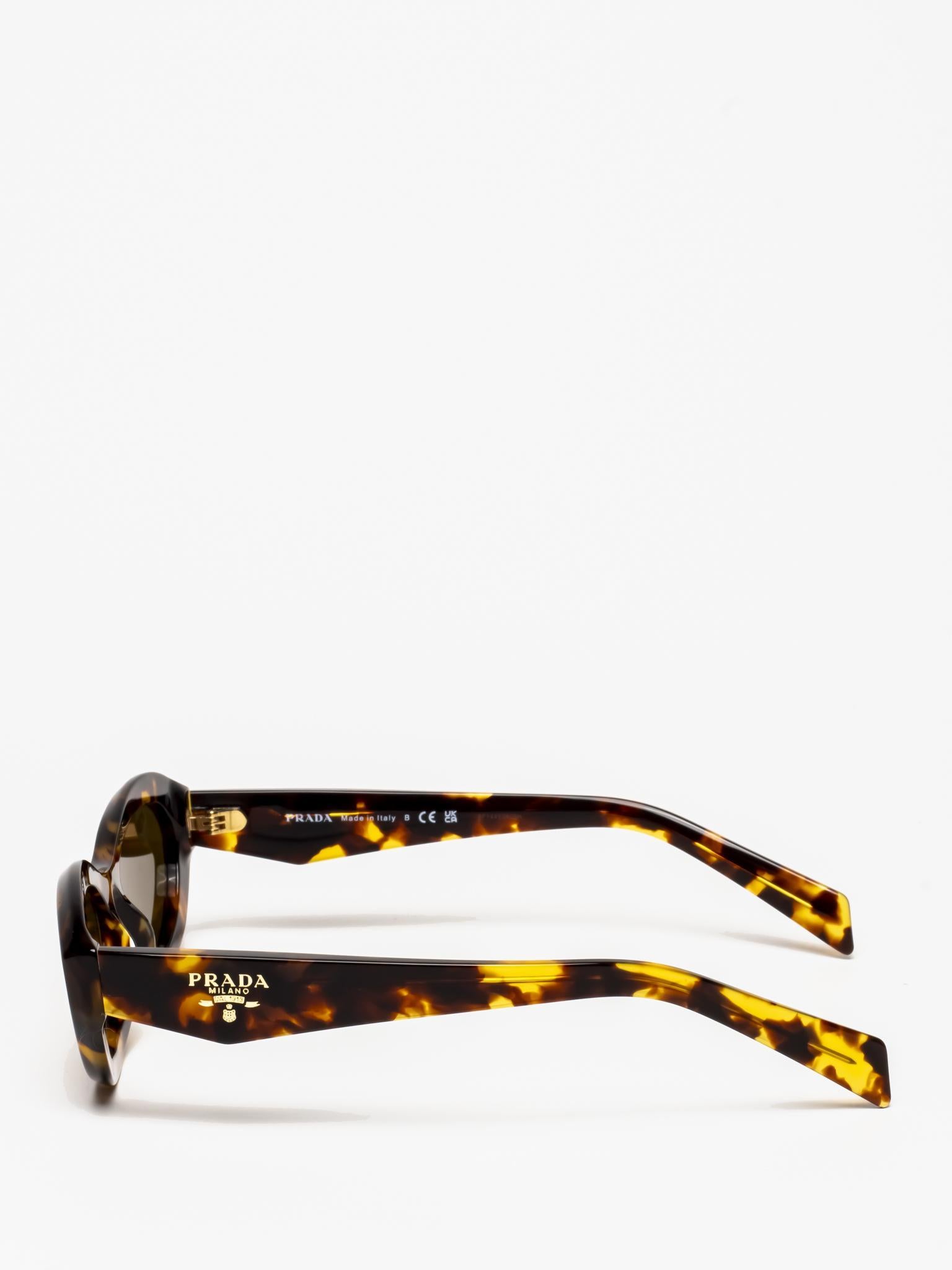 PRADA | SPR26Z | OVAL SUNGLASSES – Hall of Frames Company