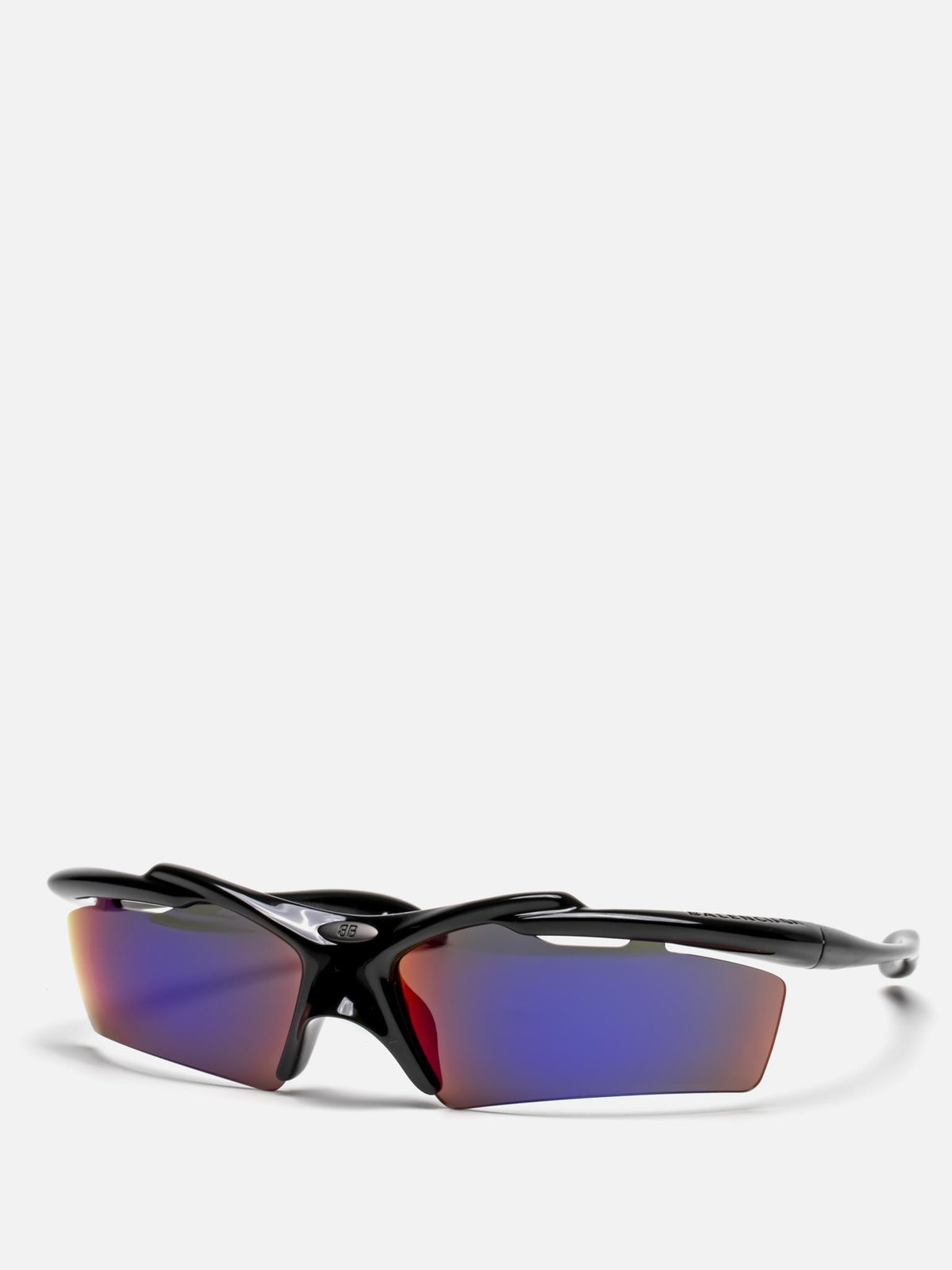 BB0420S 002 VIOLET MIRROR TURBO D-FRAME SUNGLASSES