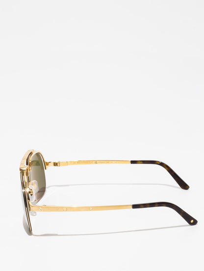 CARTIER | CT0353S 002 | SANTOS DE CARTIER SUNGLASSES