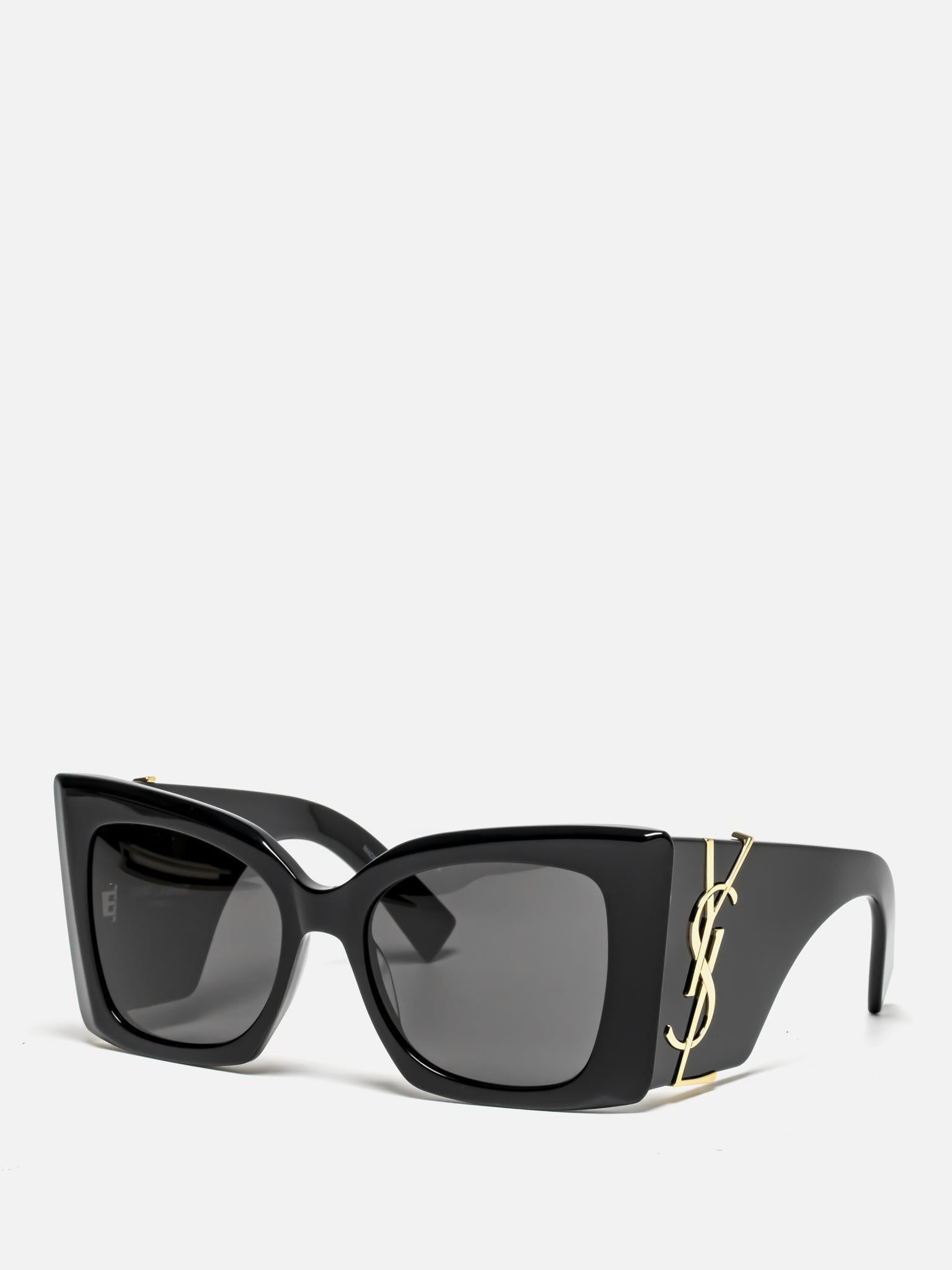 SAINT LAURENT SL M119 BLAZE 001 BLACK CAT EYE SUNGLASSES