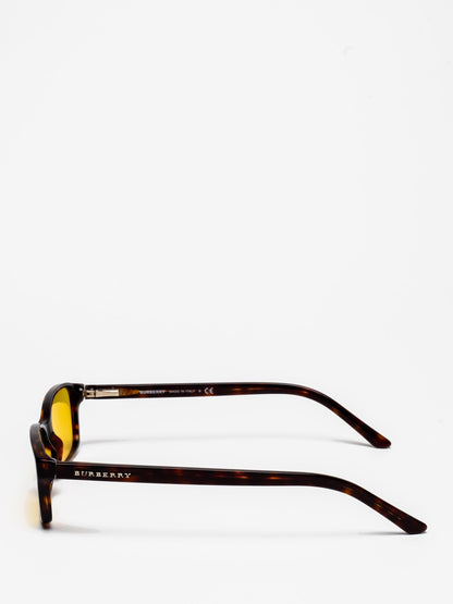 BURBERRY | B2073 3002 | DARK TORTOISE/YELLOW