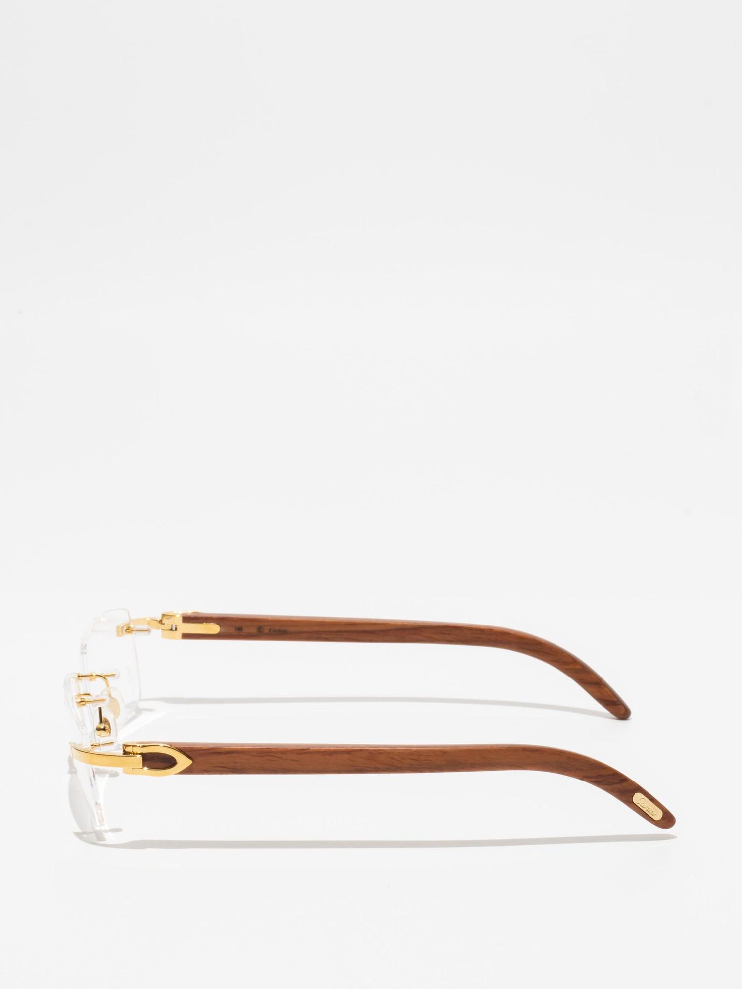 CARTIER | CT0052O 008 | C DÉCOR | WOOD EYEGLASSES