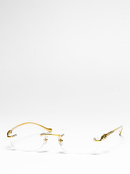 CARTIER | CT0058O 001 | PANTHÈRE DE CARTIER EYEGLASSES