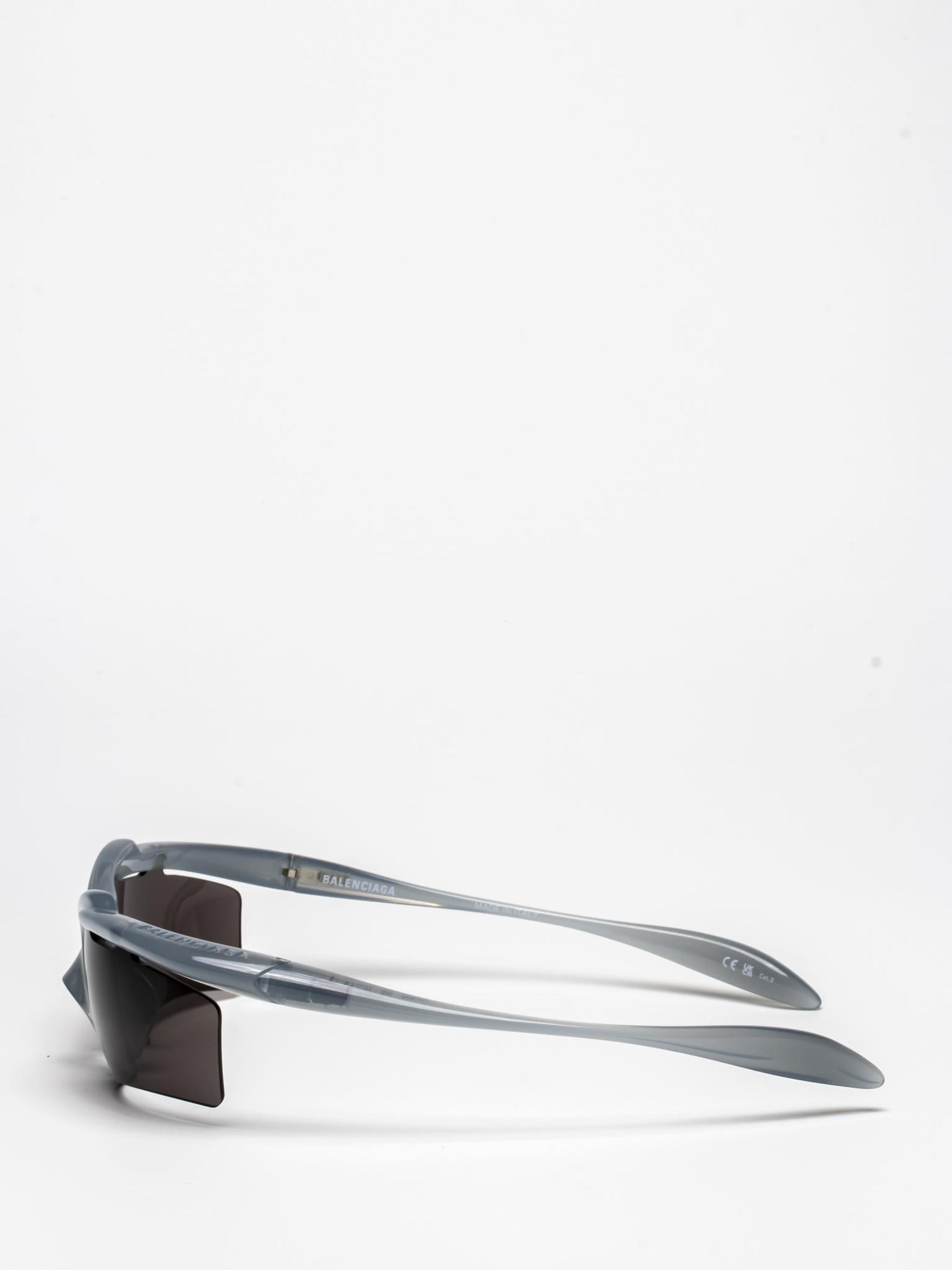 BALENCIAGA | TURBO D-FRAME SUNGLASSES | CLOUDY GREY | BB0420S 005