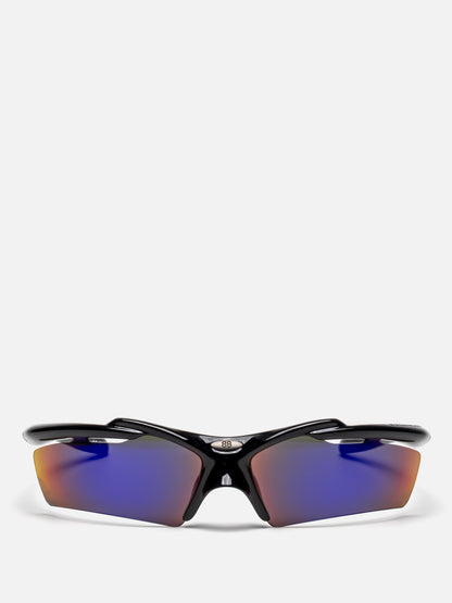 BB0420S 002 VIOLET MIRROR TURBO D-FRAME SUNGLASSES