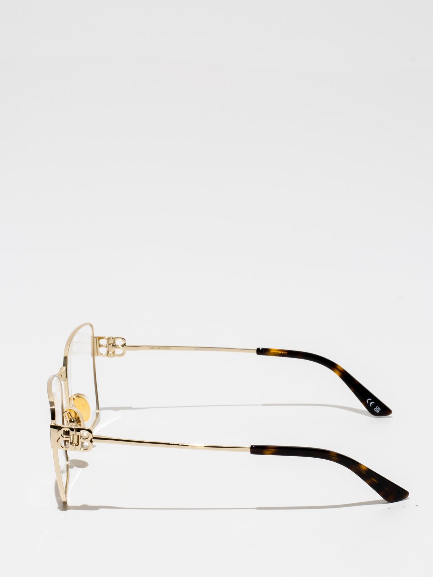 BALENCIAGA | BB0339O 003 | SQUARE CAT EYEGLASSES | GOLD