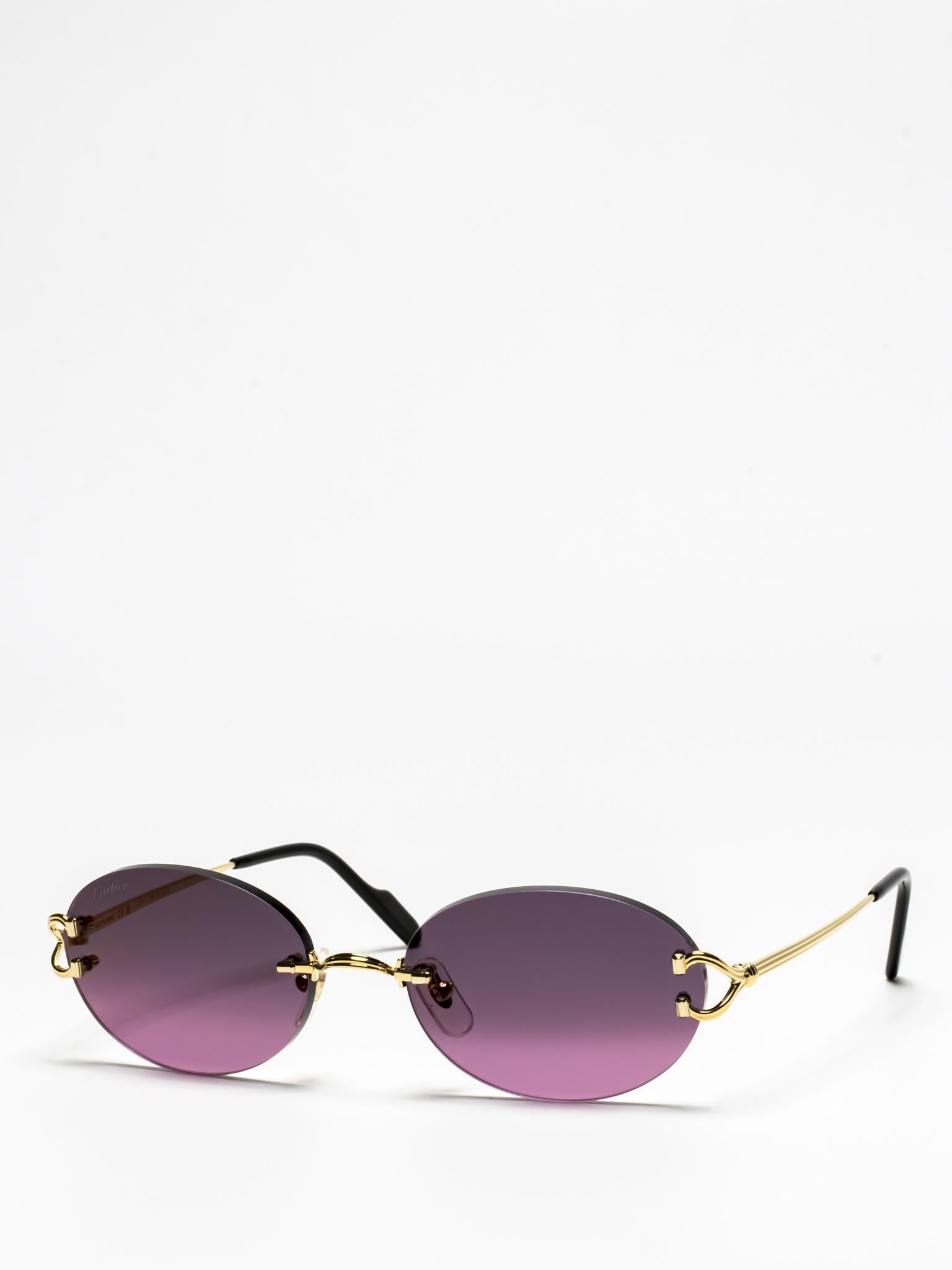 小物 Cartier CT0551S-004 CARTIER | CT0551S 004 | C DÉCOR SUNGLASSES – Hall of Frames Company