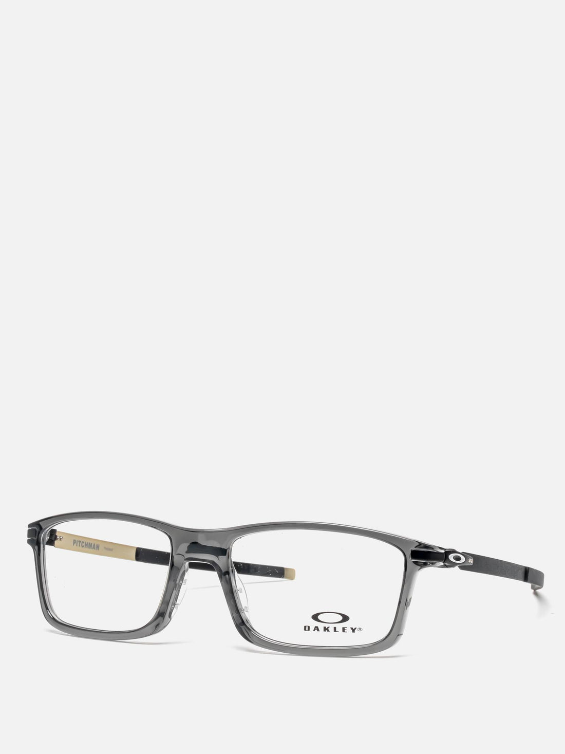 PITCHMAN GREY SMOKE RECTANGULAR EYEGLASSES