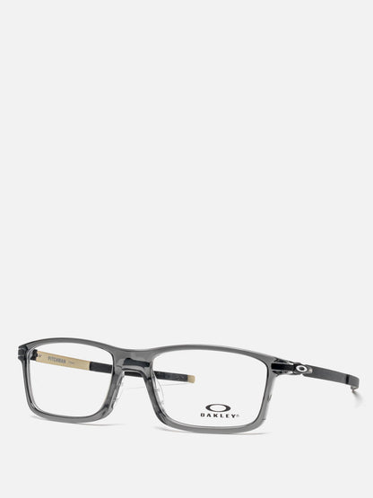 PITCHMAN GREY SMOKE RECTANGULAR EYEGLASSES