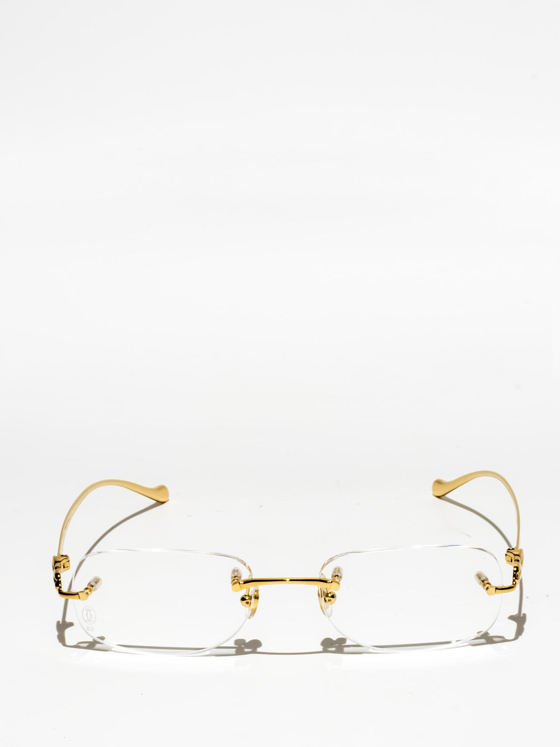 CARTIER CT0058O 002 GOLD PANTHÈRE DE CARTIER EYEGLASSES