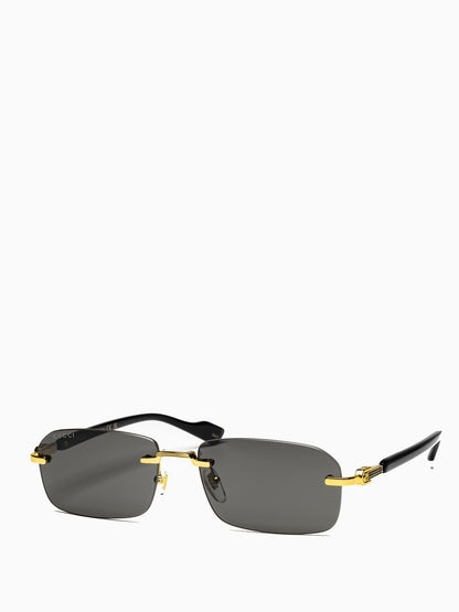 GG1221S 001 | RECTANGULAR FRAME SUNGLASSES