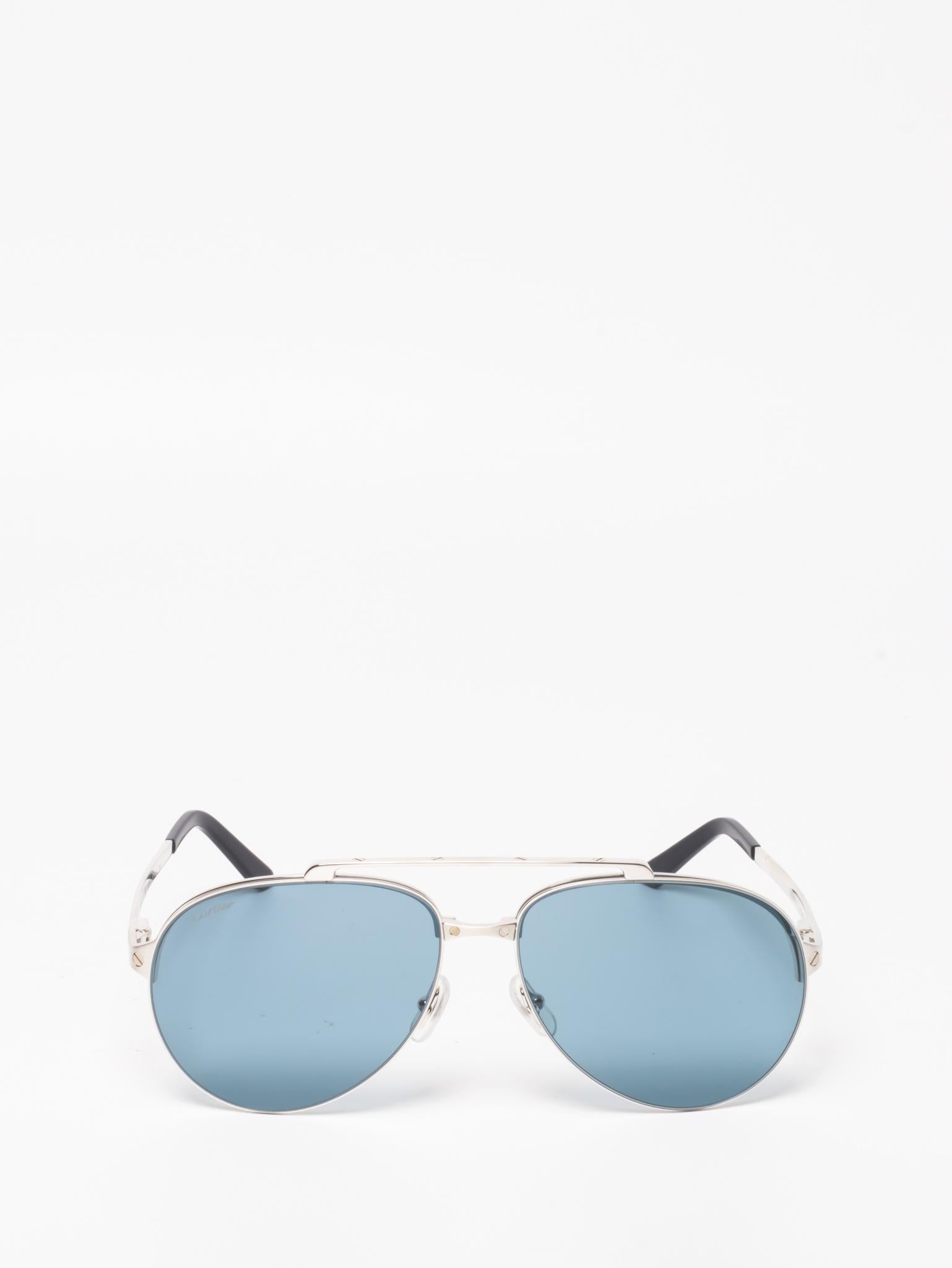 CT0354S 003 | SANTOS DE CARTIER SUNGLASSES