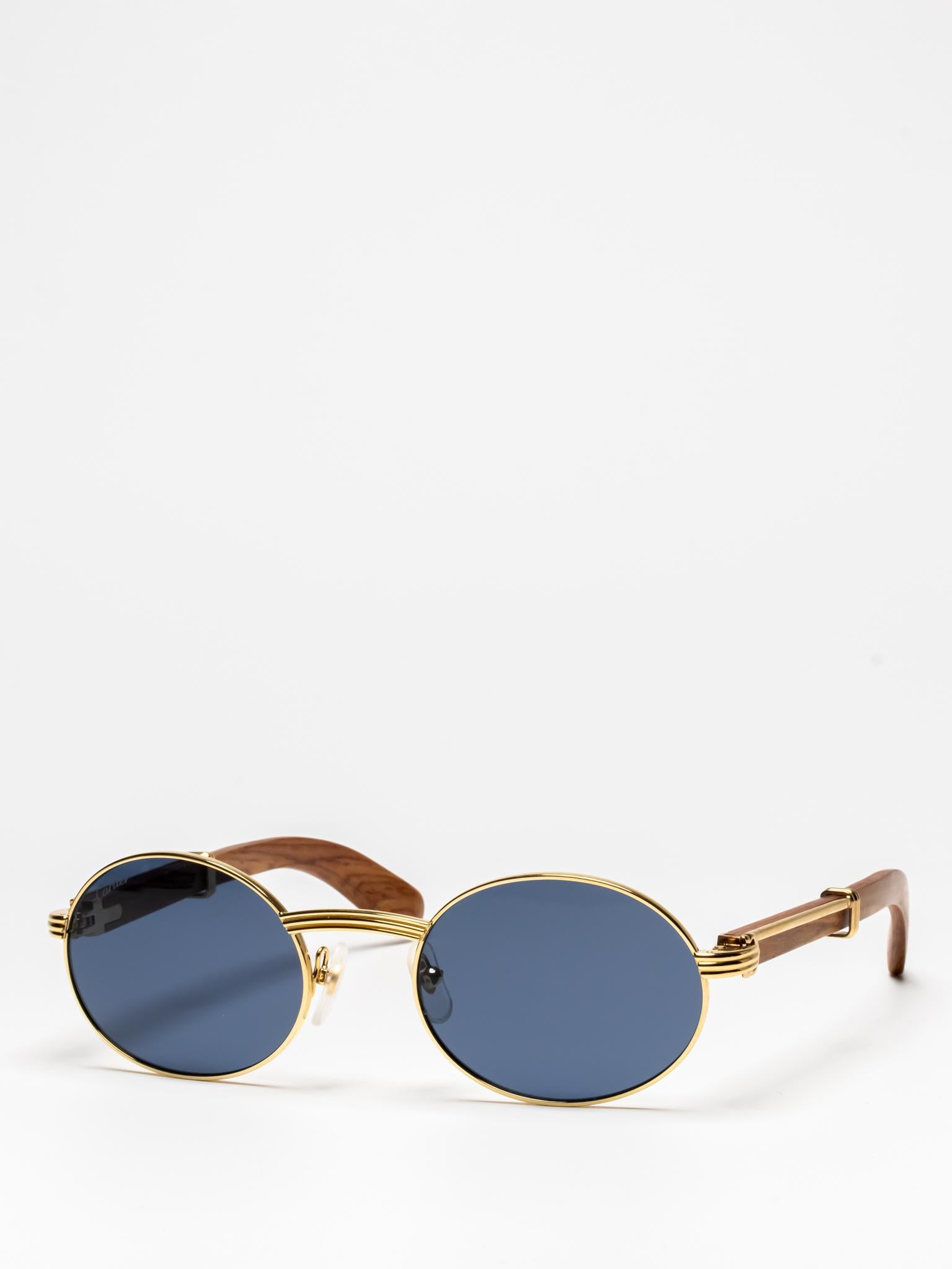CARTIER | CT0464S 002 | PREMIÈRE DE CARTIER | WOOD SUNGLASSES