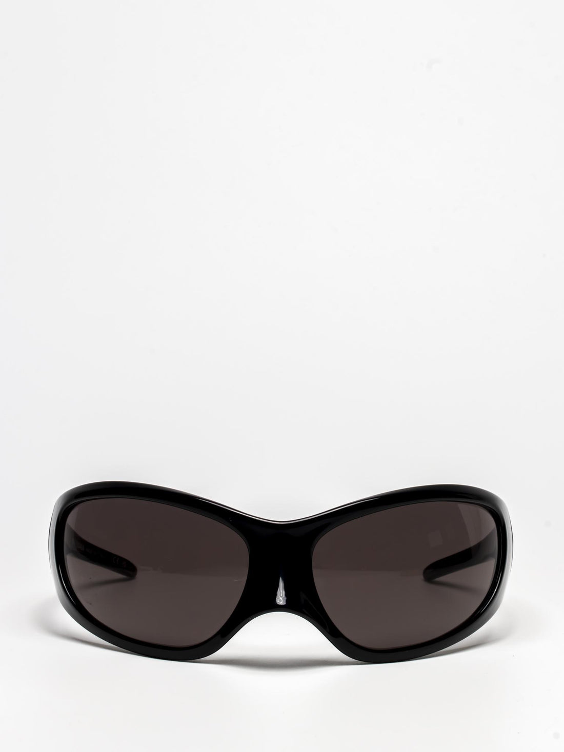 BB0252S 001 BLACK SKIN XXL CAT SUNGLASSES