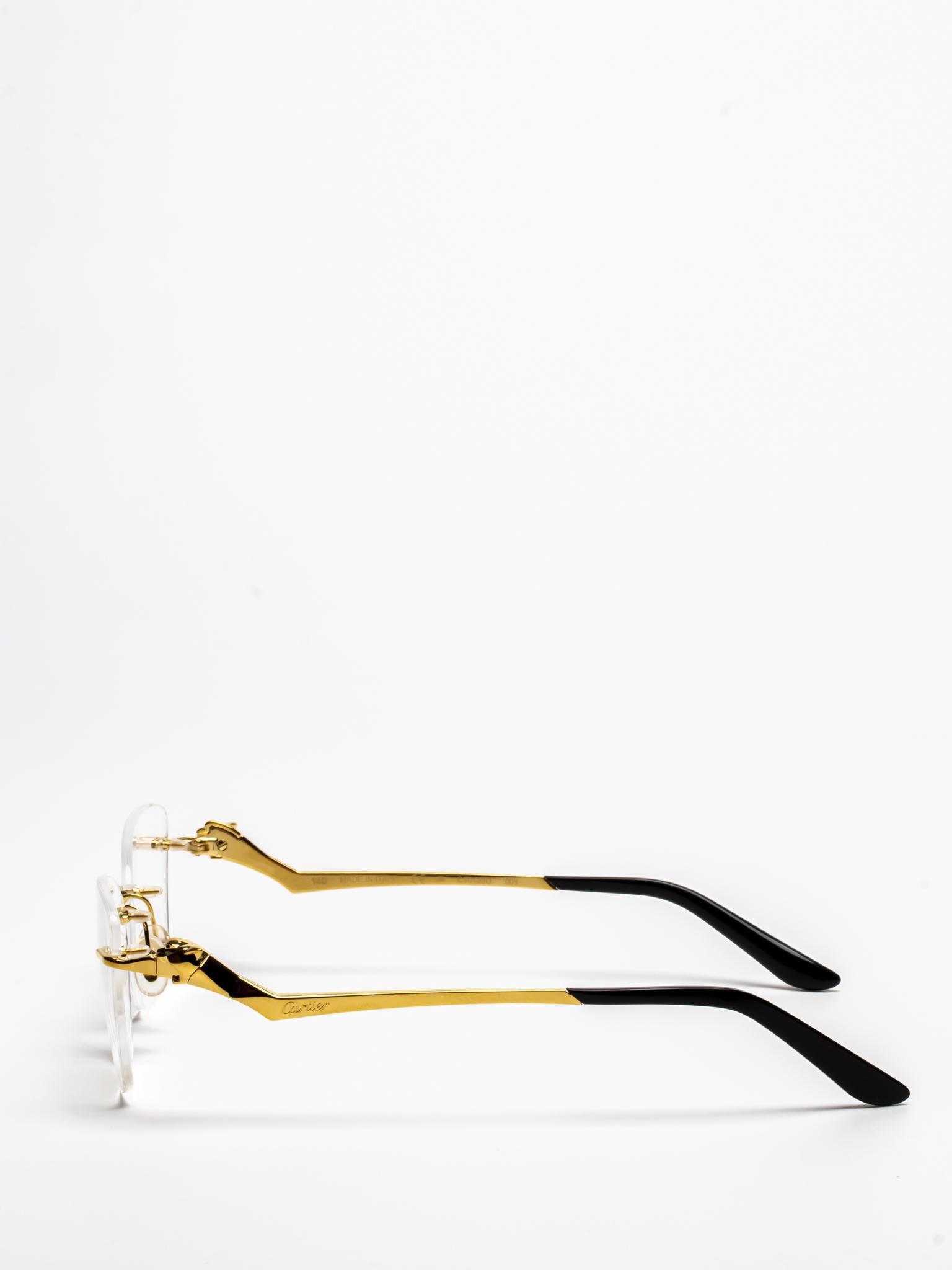 CT0120O 001 | PANTHÈRE DE CARTIER EYEGLASSES