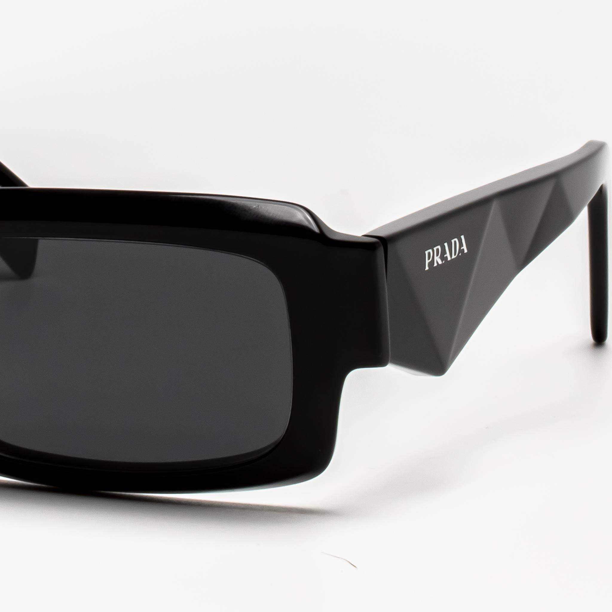 PRADA SPR27Z RECTANGULAR SUNGLASSES – Hall of Frames Company