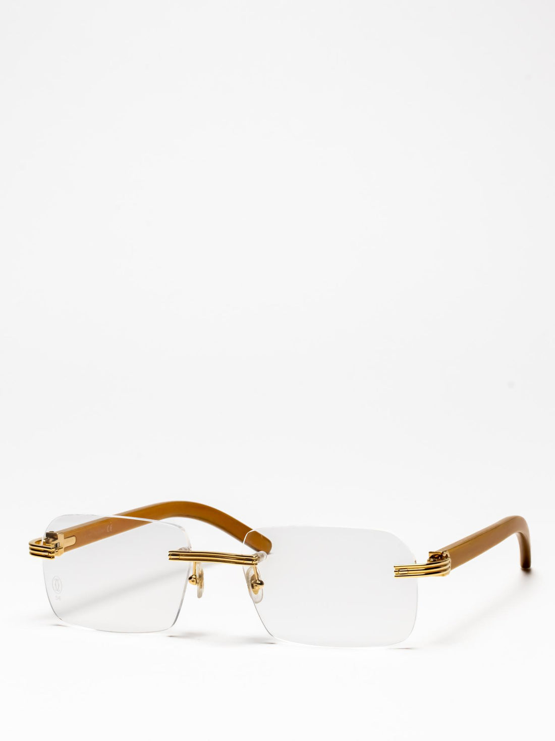 CARTIER | CT0286O 006 | PREMIÈRE DE CARTIER | WOOD EYEGLASSES