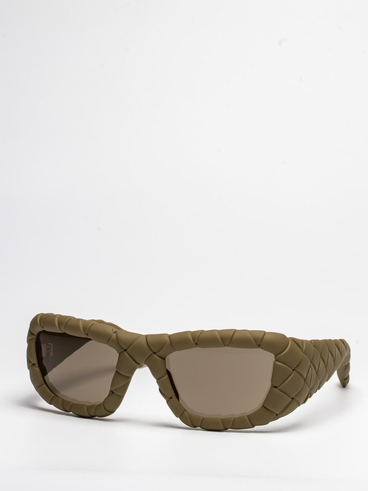 BOTTEGA VENETA | BV1303S 002 | OLIVE | RECTANGULAR SUNGLASSES