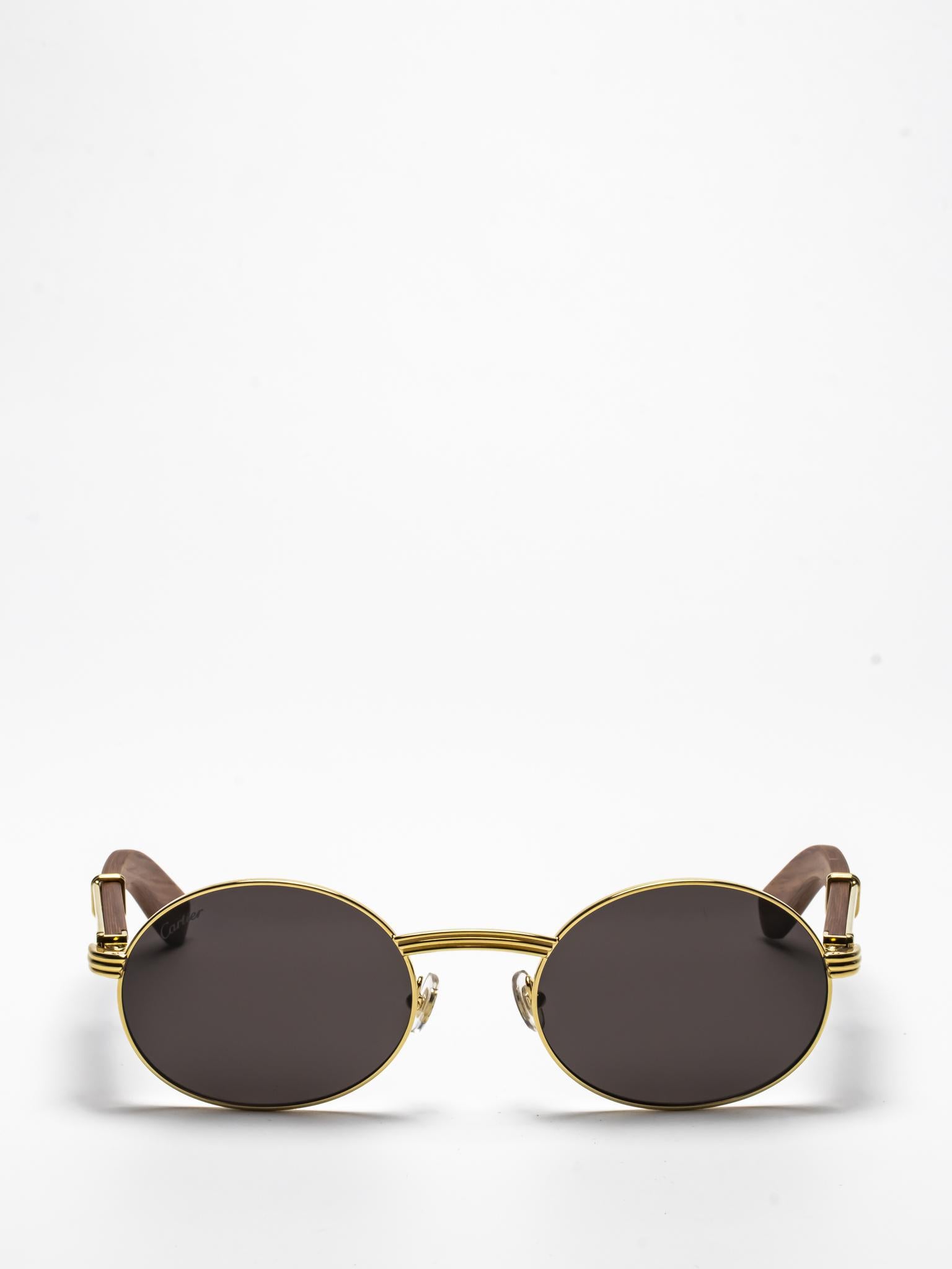 洋楽 DAIKITSUNETATHEFIRSTSUITE FOR CARTIER CARTIER | CT0464S 006 | PREMIÈRE DE CARTIER | WOOD SUNGLASSES