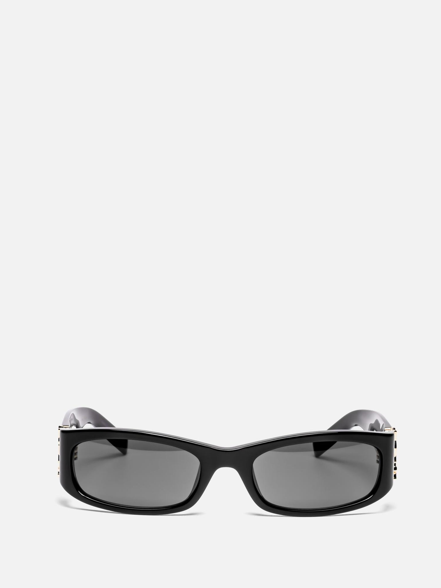 SL M152 001 BLACK OVAL SUNGLASSSES