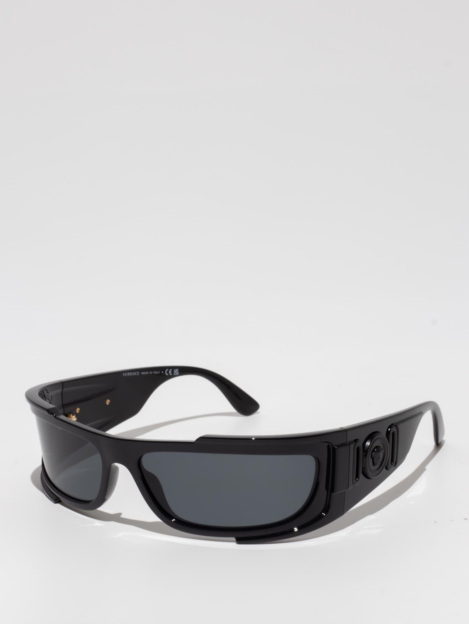 VERSACE | 4446 GB187 | MEDUSA BIGGIE SHIELD SUNGLASSES