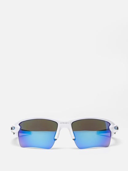 FLAK 2.0 XL WHITE GREY WRAP SUNGLASSES