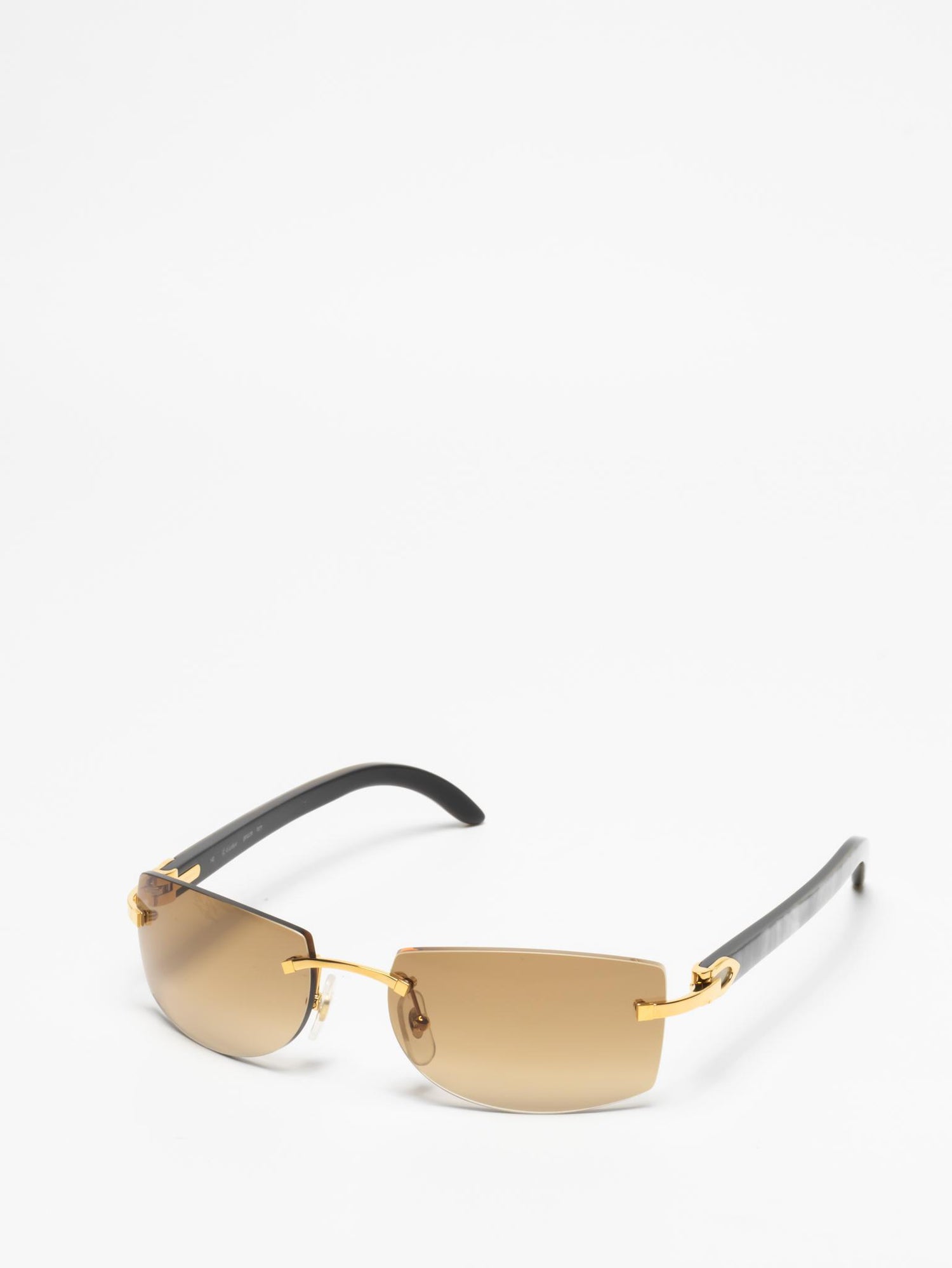 CARTIER | CT0017RS 001 | C DÉCOR | BUFFALO HORN SUNGLASSES