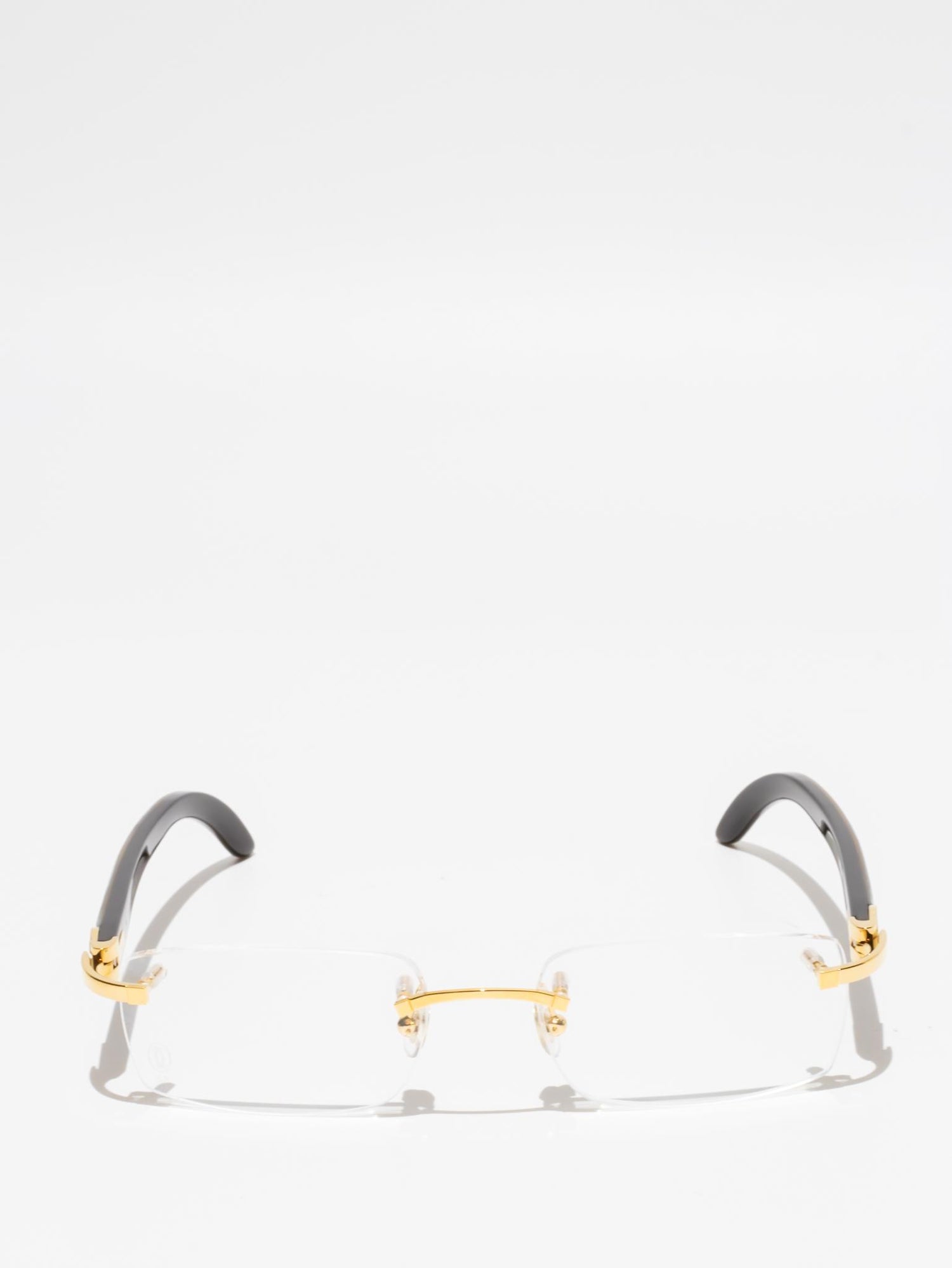 CARTIER | CT0046O 001 | C DÉCOR | BUFFALO HORN EYEGLASSES