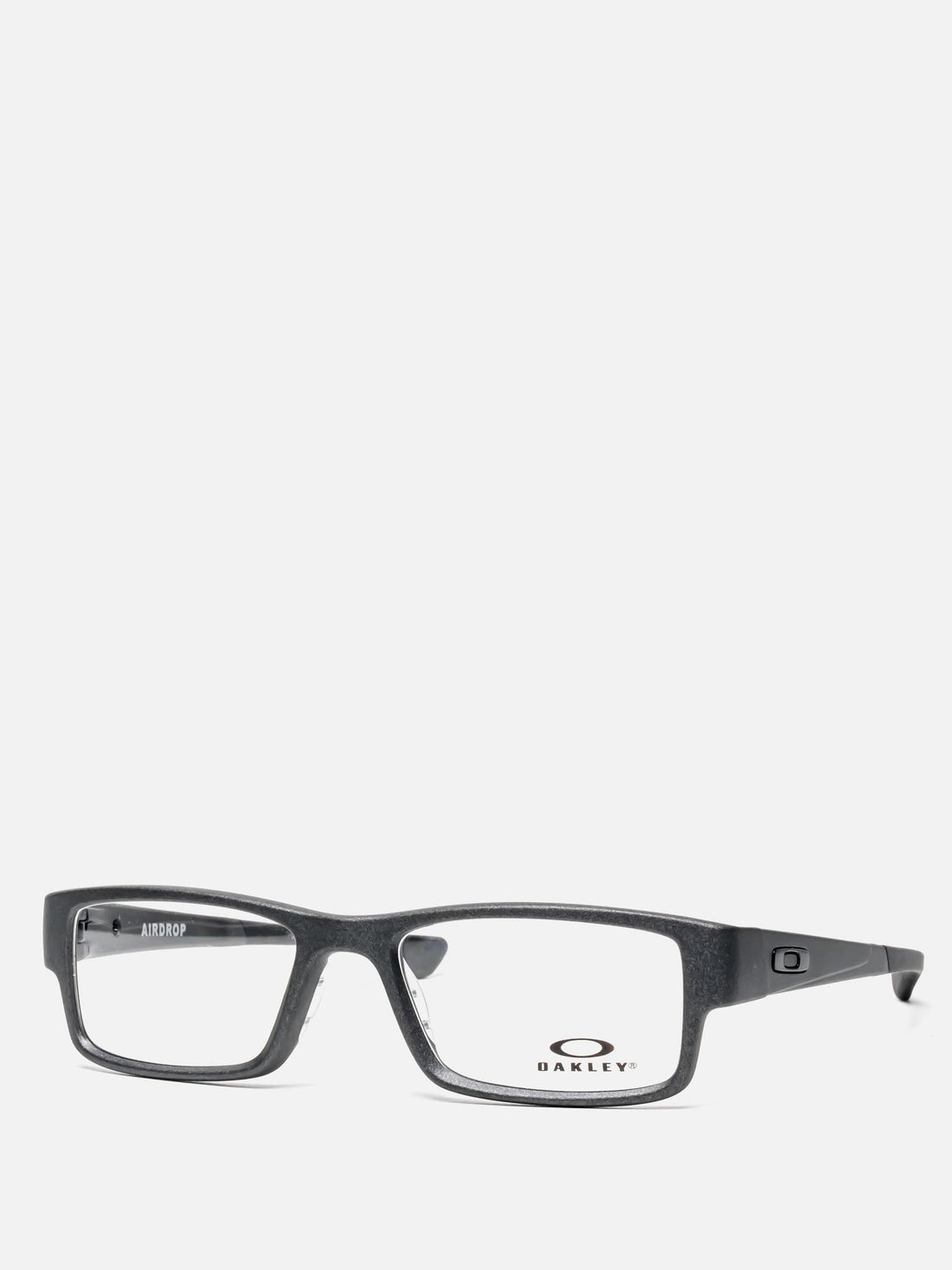 AIRDROP SATIN LIGHT STEEL RECTANGULAR EYEGLASSES