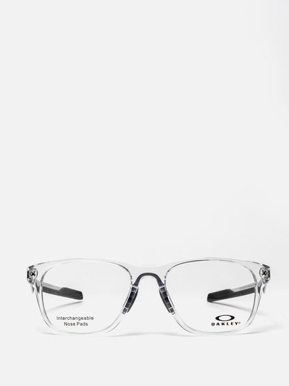 CEREBRAL POLISHED CLEAR OVAL EYEGLASSES