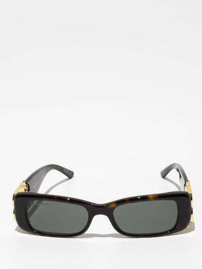 BB0096S 002 | TORTOISE | DYNASTY RECTANGLE SUNGLASSES