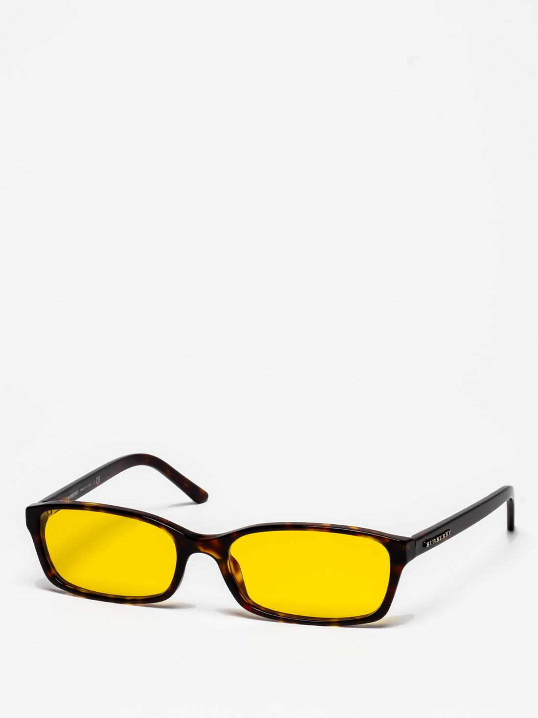 BURBERRY | B2073 3002 | DARK TORTOISE/YELLOW