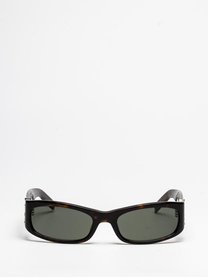 SL M152 002 | HAVANA | OVAL SUNGLASSES
