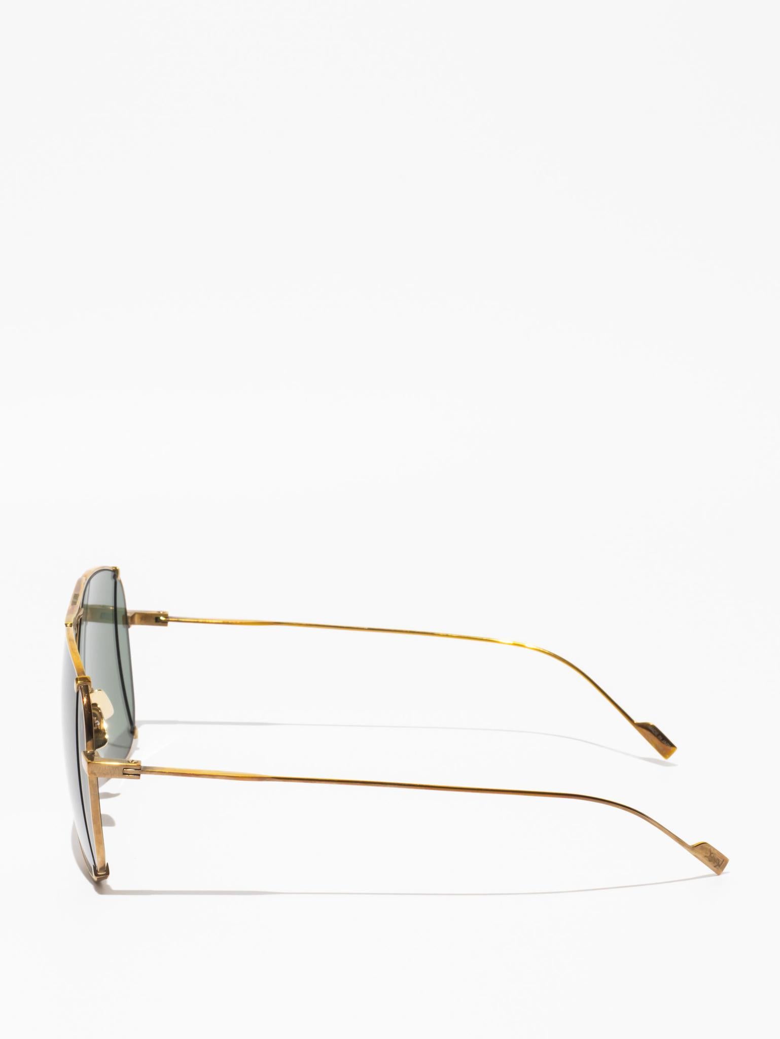 SAINT LAURENT | SL193T Cut 003 | GOLD | AVIATOR SUNGLASSES