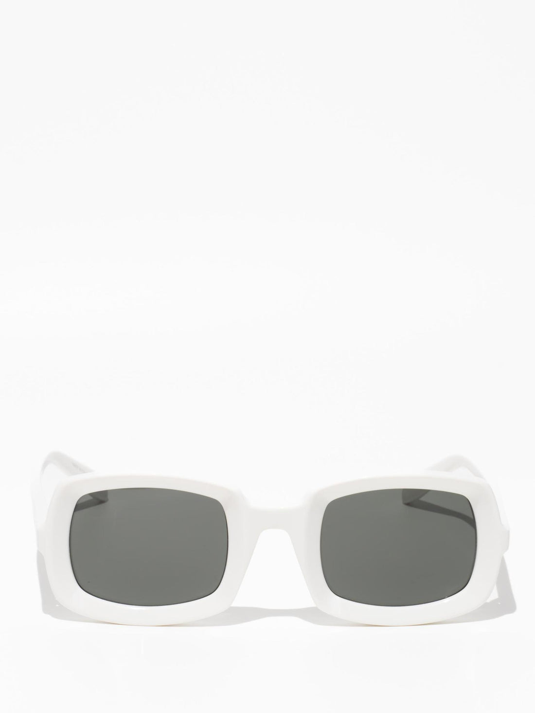 SL 245 002 | WHITE | RECTANGLE SUNGLASSES