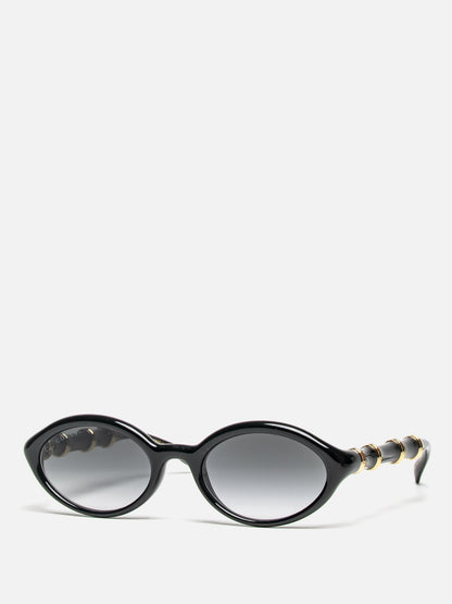 GG2059S 001 OVAL SUNGLASSES
