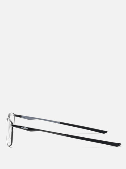 SOCKET 5.0 SATIN BLACK RECTANGULAR EYEGLASSES
