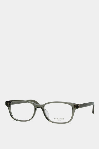 SL M151/J 004 | TRANSLUCENT GREEN | SQUARE EYEGLASSES