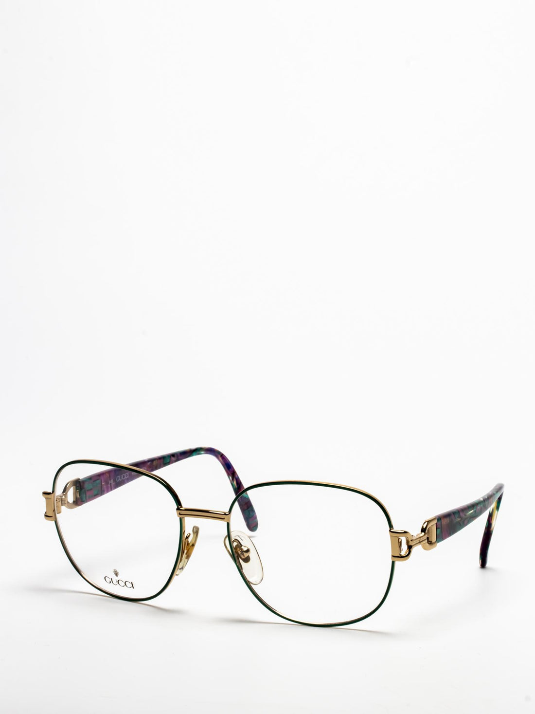 GG 2364 HF4 | GREEN | CIRCLE EYEGLASSES
