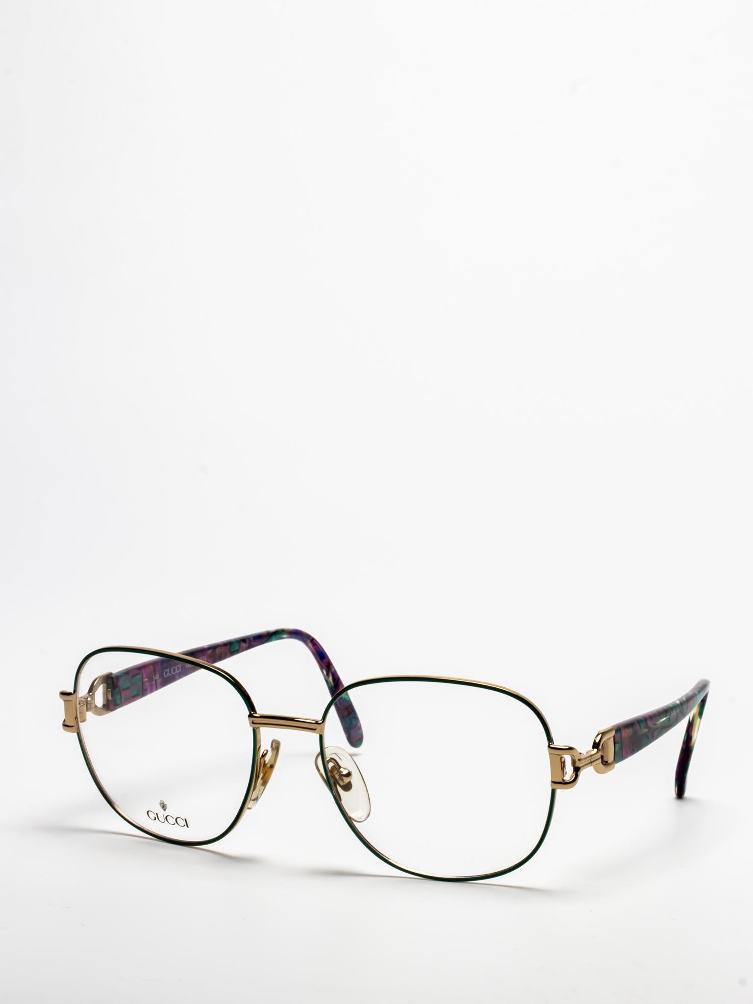 GG 2364 HF1 | PURPLE 1 | CIRCLE EYEGLASSES