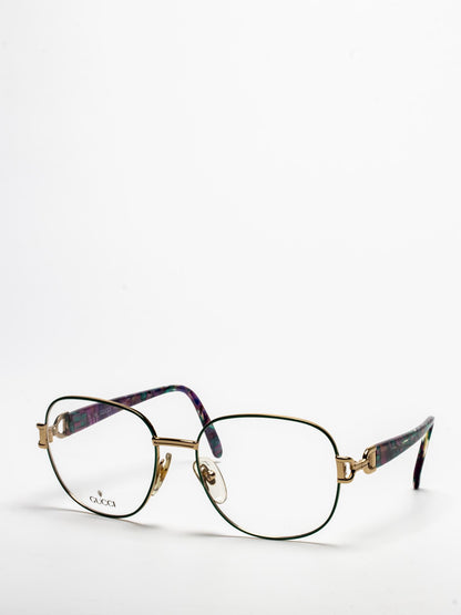 GG 2364 HF1 | PURPLE 1 | CIRCLE EYEGLASSES
