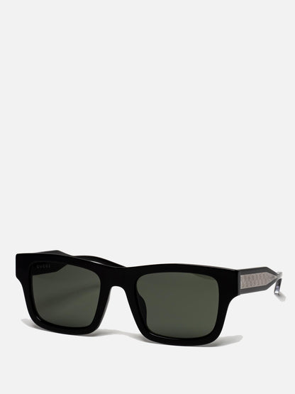 GG2072SA 001 SQUARE SUNGLASSES