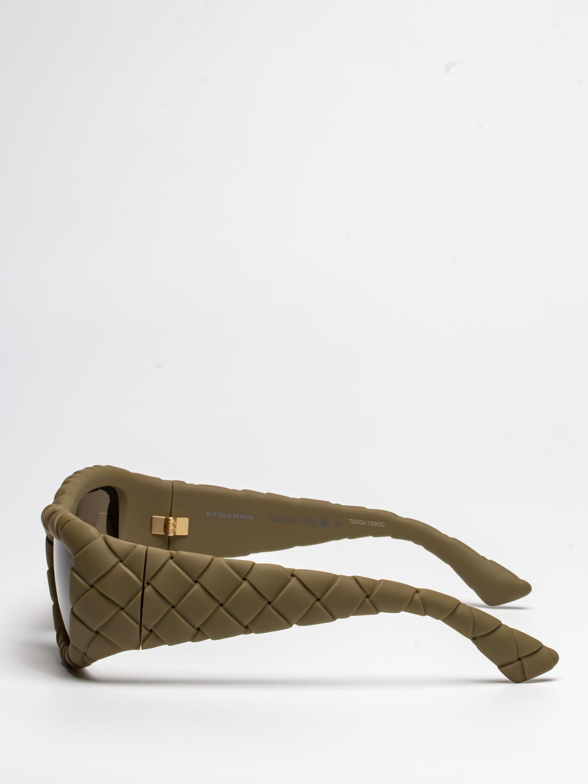 BOTTEGA VENETA | BV1303S 002 | OLIVE | RECTANGULAR SUNGLASSES