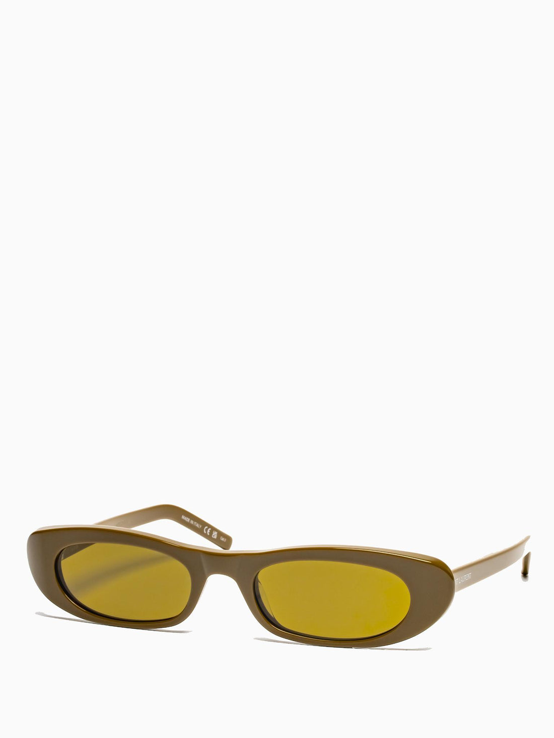 SL 557 006 BROWN OVAL SUNGLASSES